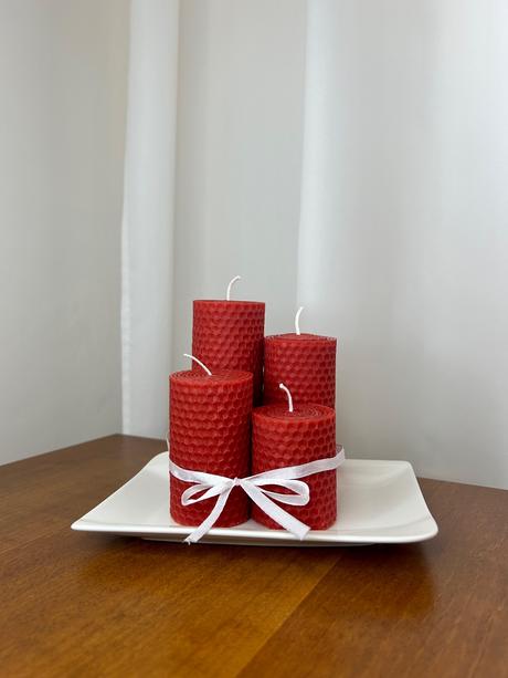 Adventná sada z včelieho vosku i,