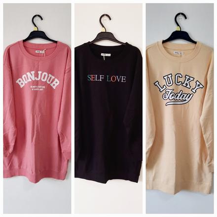 Mikinové šaty, sinsay,158