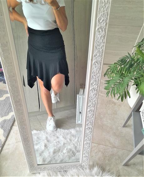 Asymetrická sukňa-s, otto,s