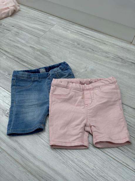 Kraťasy riflove, h&m,80