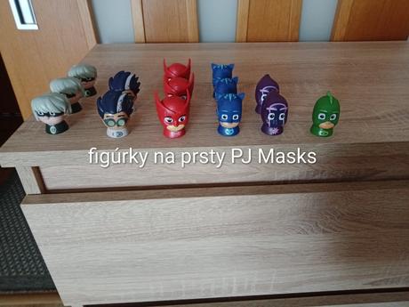 Figúrky na prsty pj masks,