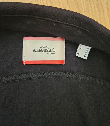 Čierny kabátik tchibo 40/42, tchibo,40