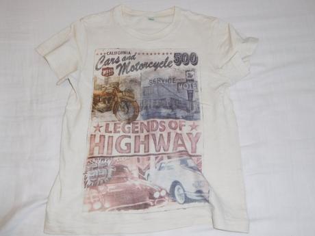 Chlapčenské tričko legends of  highway, benetton,110