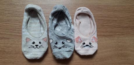 Ultra krátke letné ponožky 3 páry vel. 21-27, 22