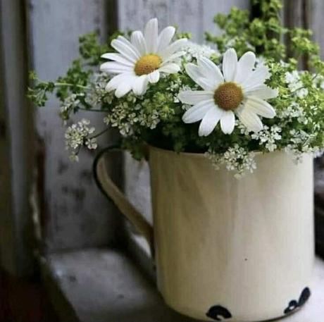 Hnedý smaltovaný hrnček, 