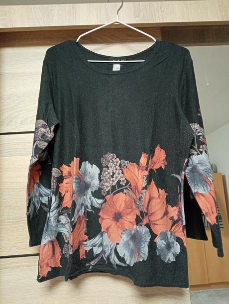 Tričko kvety m / l, m