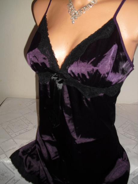 Victorias secret fialkova sexy kosielka, victoria's secret,m