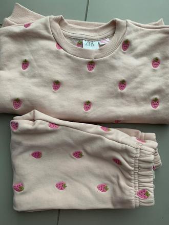 Suprava zara s vysivanymi jahodami, zara,104