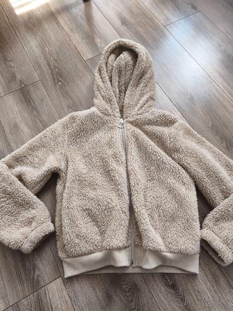 Chlpatá mikina 146/152, takko,146