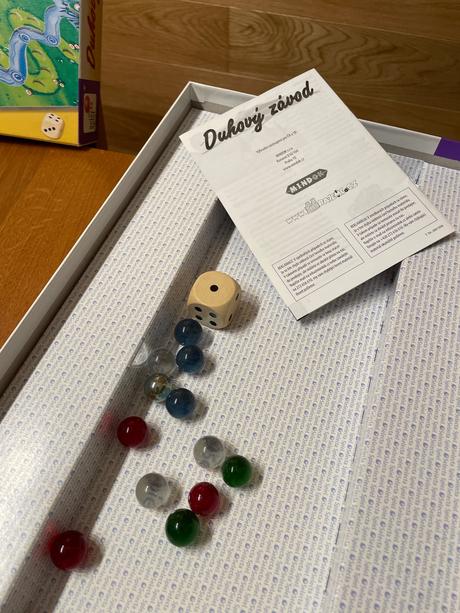 Dúhový závod - hra,
