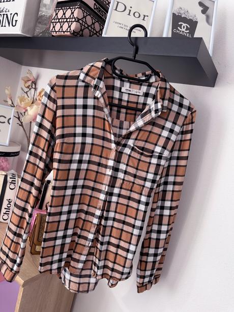 Košeľa káro, sinsay,xs