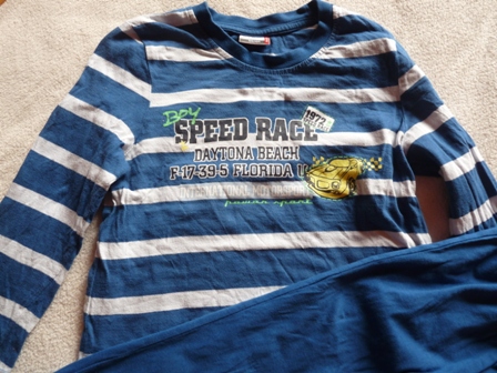 Bavlnene pyžamko s autom, nkd,104