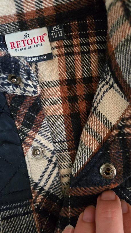 Teplá košeľa/bunda retour, 152