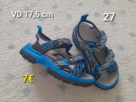 Letne turisticke sandale 27, quechua,27