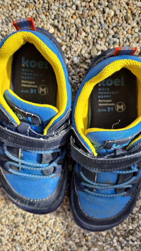 Barefoot tenisky koel - mateo royal blue modré, koel4kids,31