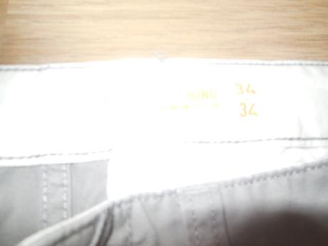 Pánske svetlohnedé nohavice, f&f,34