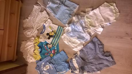 Letný balík oblečenia - chlapec - č.62 - 24 ks, 50–62