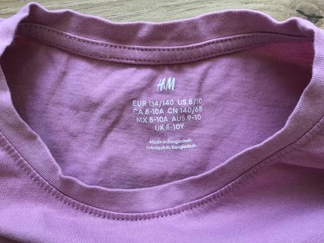 Tričko 134/140, h&m,134