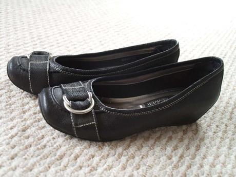 Kožené baleríny, next,38