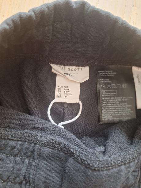 Tepláky, h&m,134