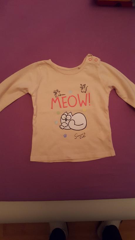 Tričko marhulkovej farby 68, reserved,68