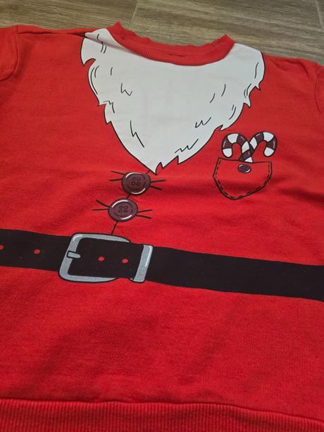 Tenšia vianočná mikina č.140, sinsay,140