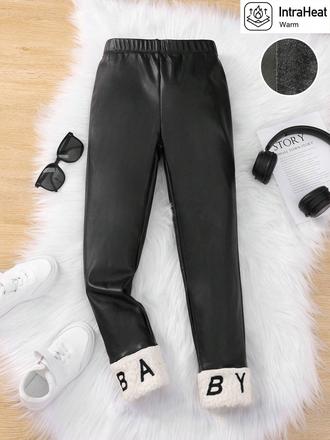 Koženkove legíny teplé, 122 - 152