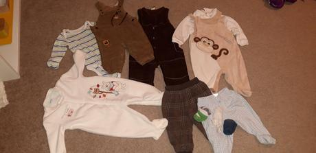 Balík oblečenia pre chlapca 3-6 mesiacov, 68–80