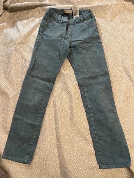 Bledomodre mencestraky s hviezdickami, h&m,122