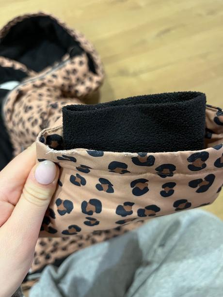 Dievčenská zimná bunda, h&m,134