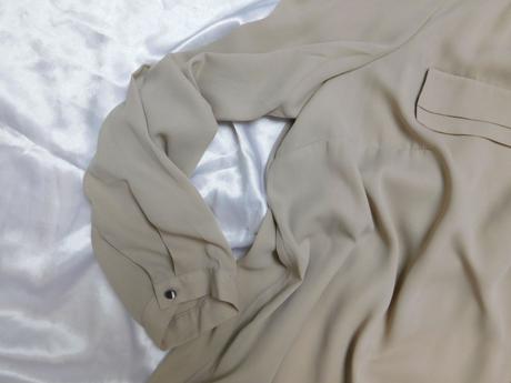 Luxusna bluzka s roll-up rukavom, 48