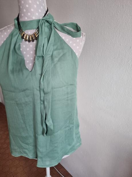 Bledozelený top na viazanie orsay m, orsay,m