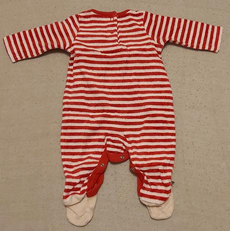 Vianočný overal teplejší 62, baby club,62