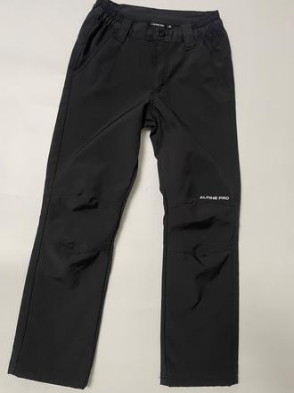 Softshellové nohavice, alpine pro,140