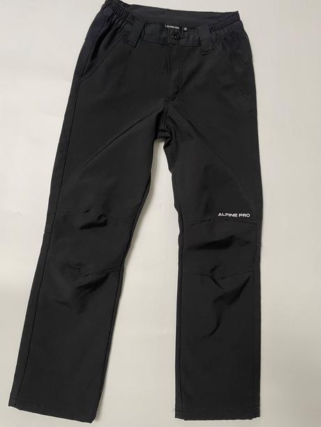 Softshellové nohavice, alpine pro,140