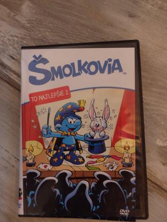 Dvd šmolkovia,