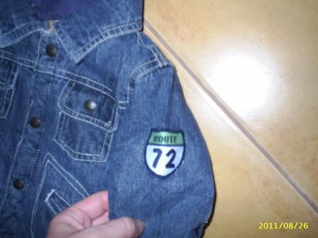 Teplá riflová bundička pre frajera, c&a,68