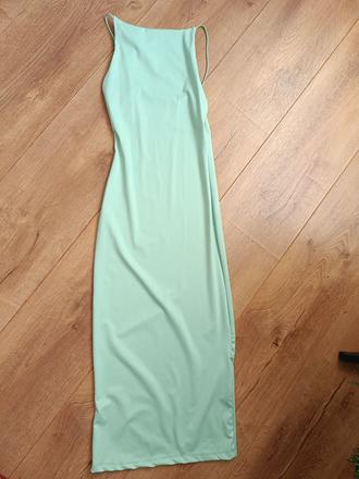 Dlhe zelene saty xs, xs