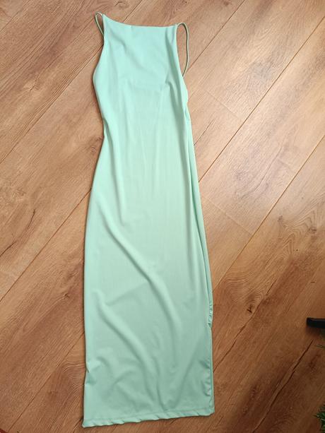 Dlhe zelene saty xs, xs