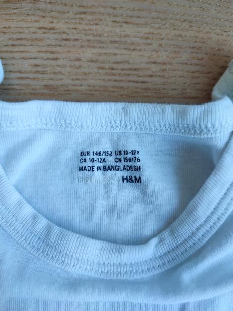 Bavlnené tielka 4 ks f&f, h&m, pepperts, h&m,140