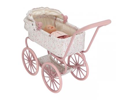Little dutch kočík pre bábiky soft flowers, 