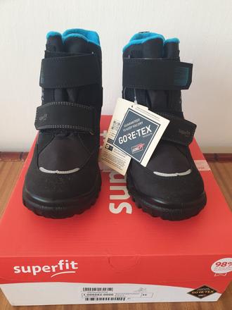 Kvalitné zimné čižmy zn.superfit 34,35, superfit,34 / 35