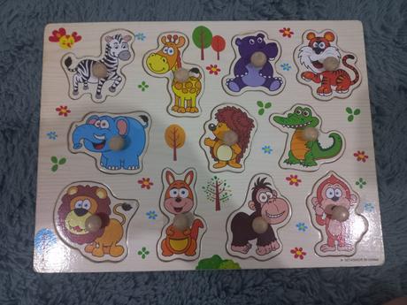 Drevená vkladačka,