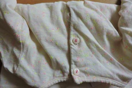 Neónový nátelník + sivý k nemu - cena spolu, baby club,74