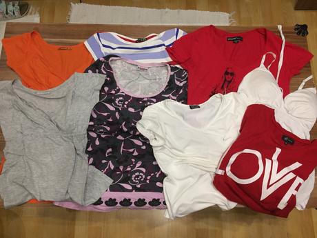 Letny balik triciek xs-s, xs