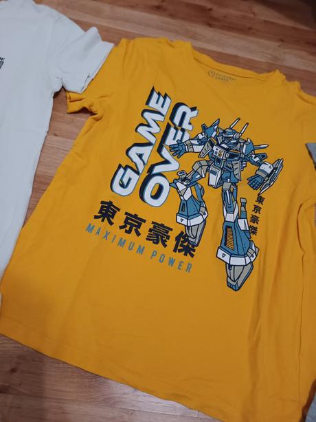 2x tričko, primark,140