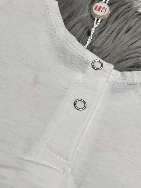 Dievčenské tričko pásikavé s masličkou (0-3 mes.), original marines,56