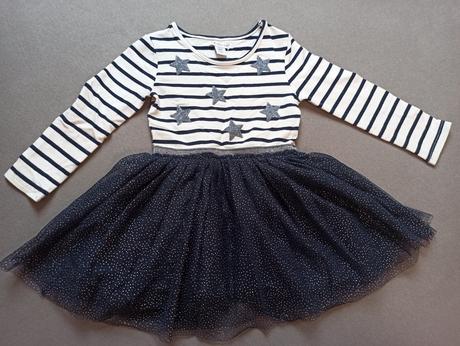 Šaty s tylovou sukňou, primark,98