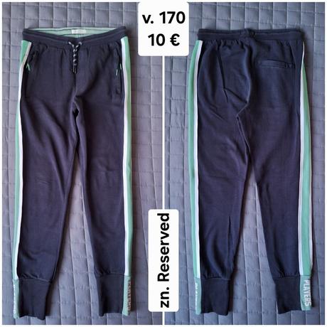 Tepláky - top stav, reserved,170