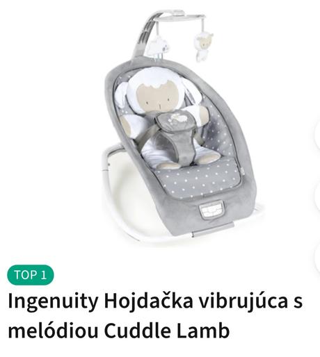 Hojdacie kreslo vybrujuce s melódiou, 